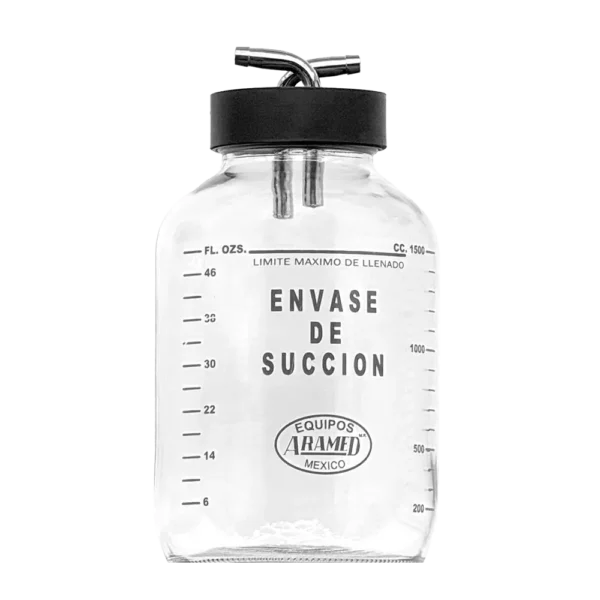 ENVASE DE SUCCIÓN 1.5 L / 1,600CC / 46 OZ
