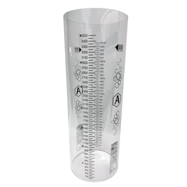 Tubo de policarbonato canister 3.5 Lts